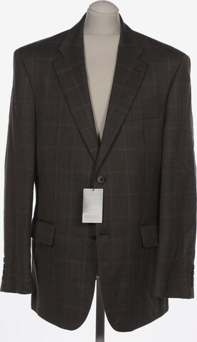 Digel Suit Jacket in M-L in Brown: front