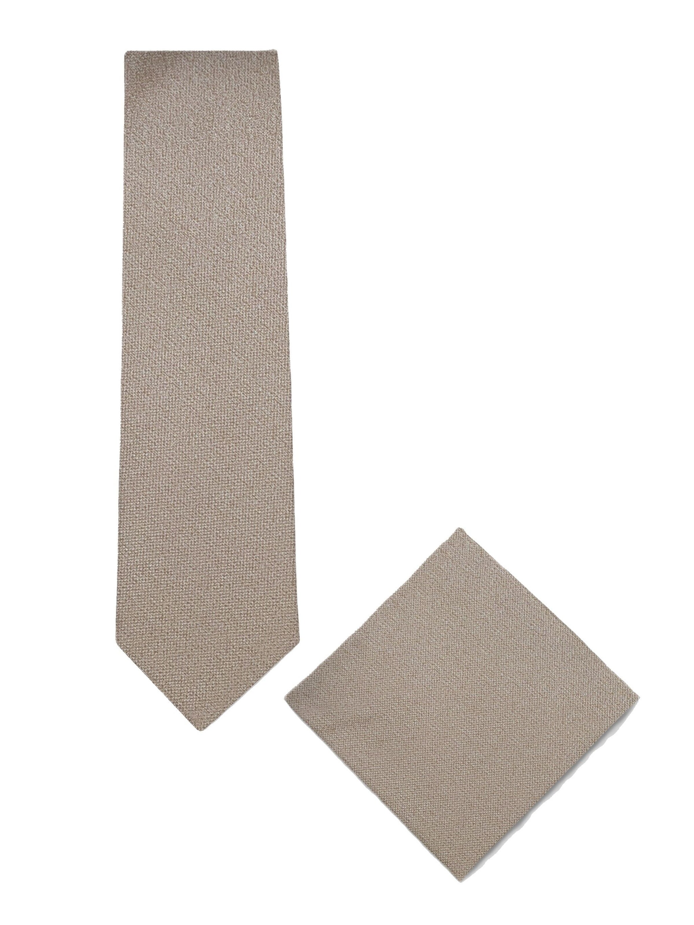 Real Guys Tie in One Size in Beige, Item view