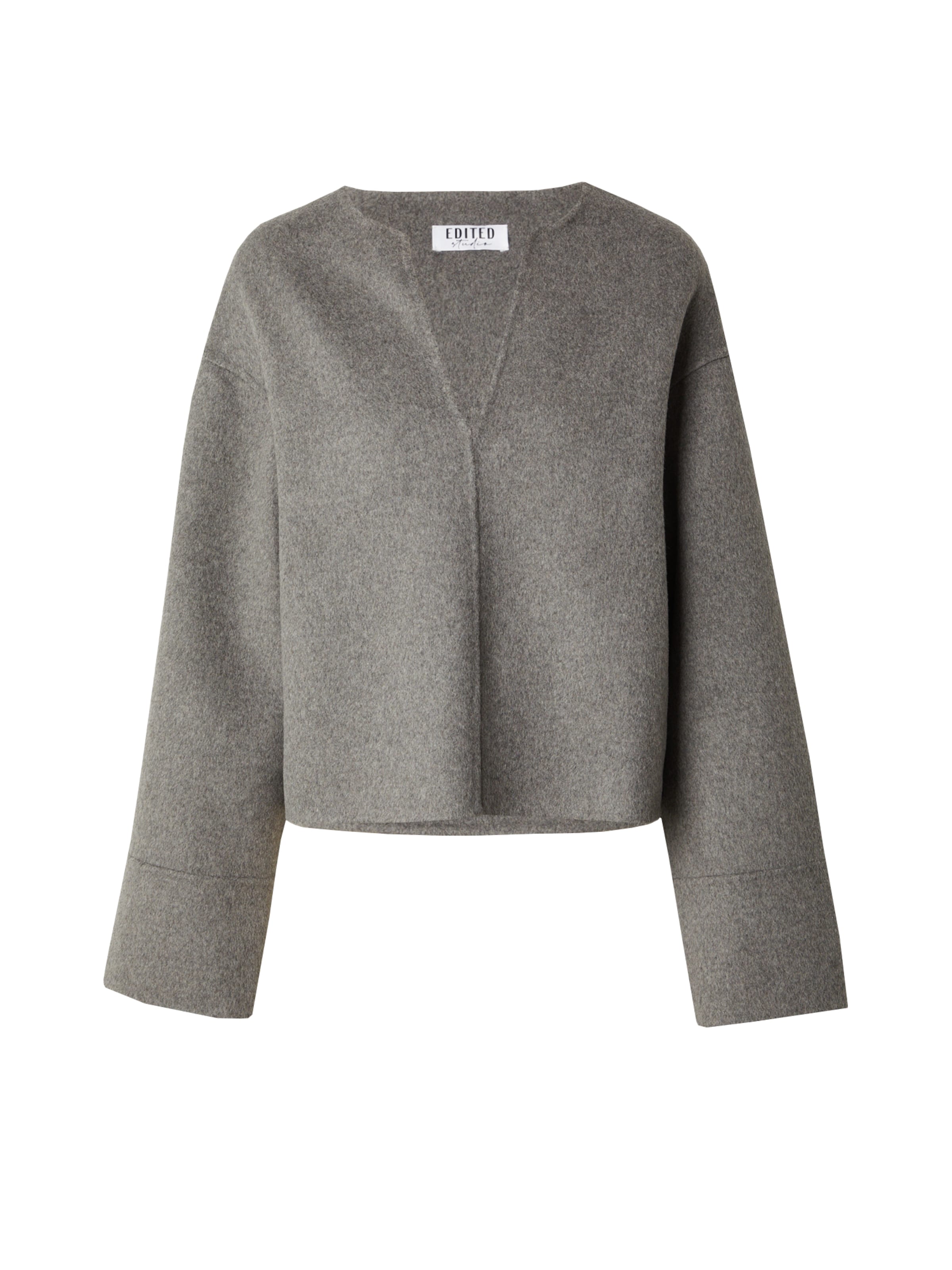 EDITED Sweater 'Abby' in Grey: front