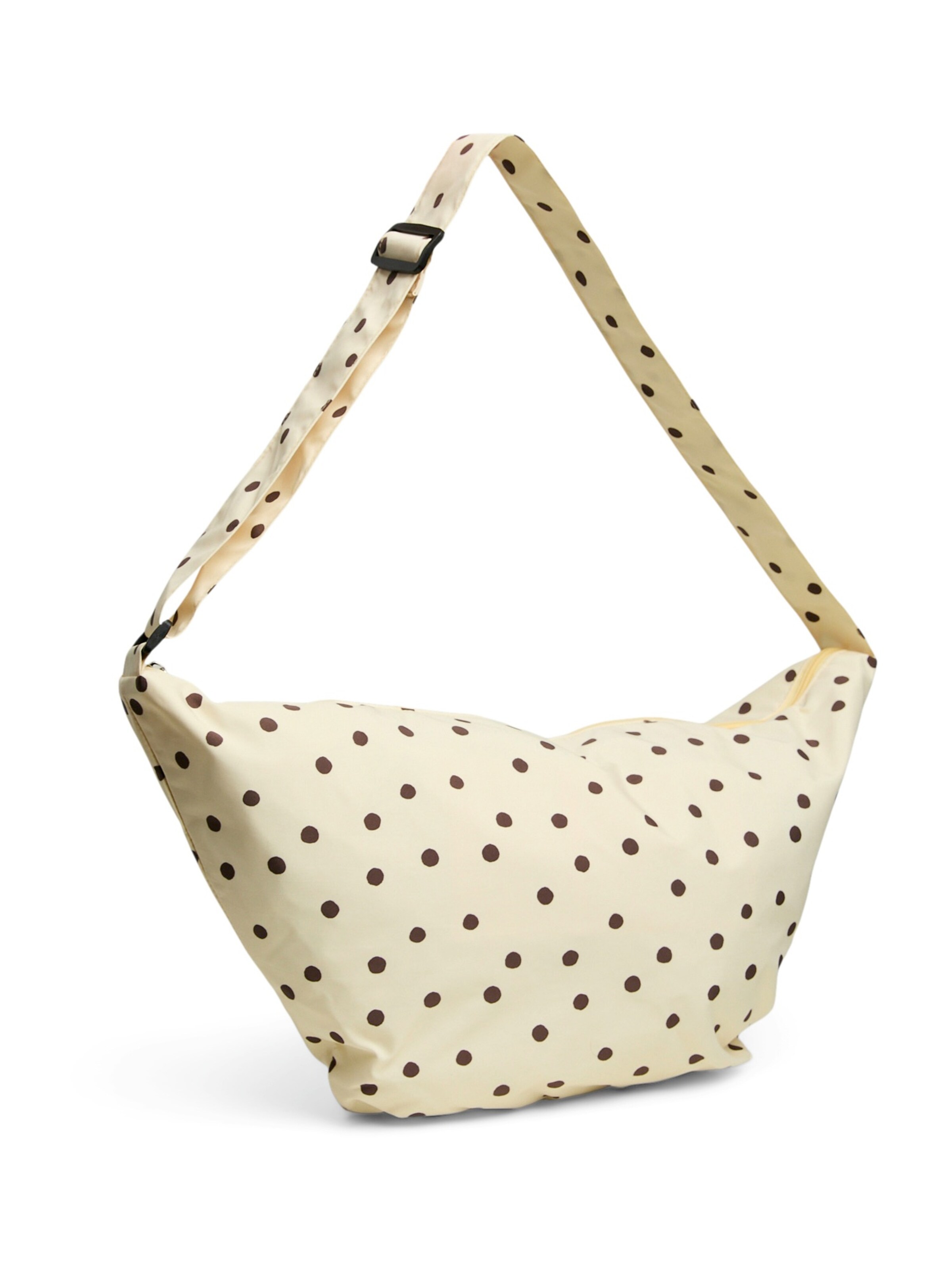 PIECES Чанта за през рамо в бежово: отпред