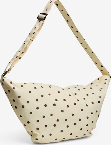 PIECES Чанта за през рамо в бежово: отпред