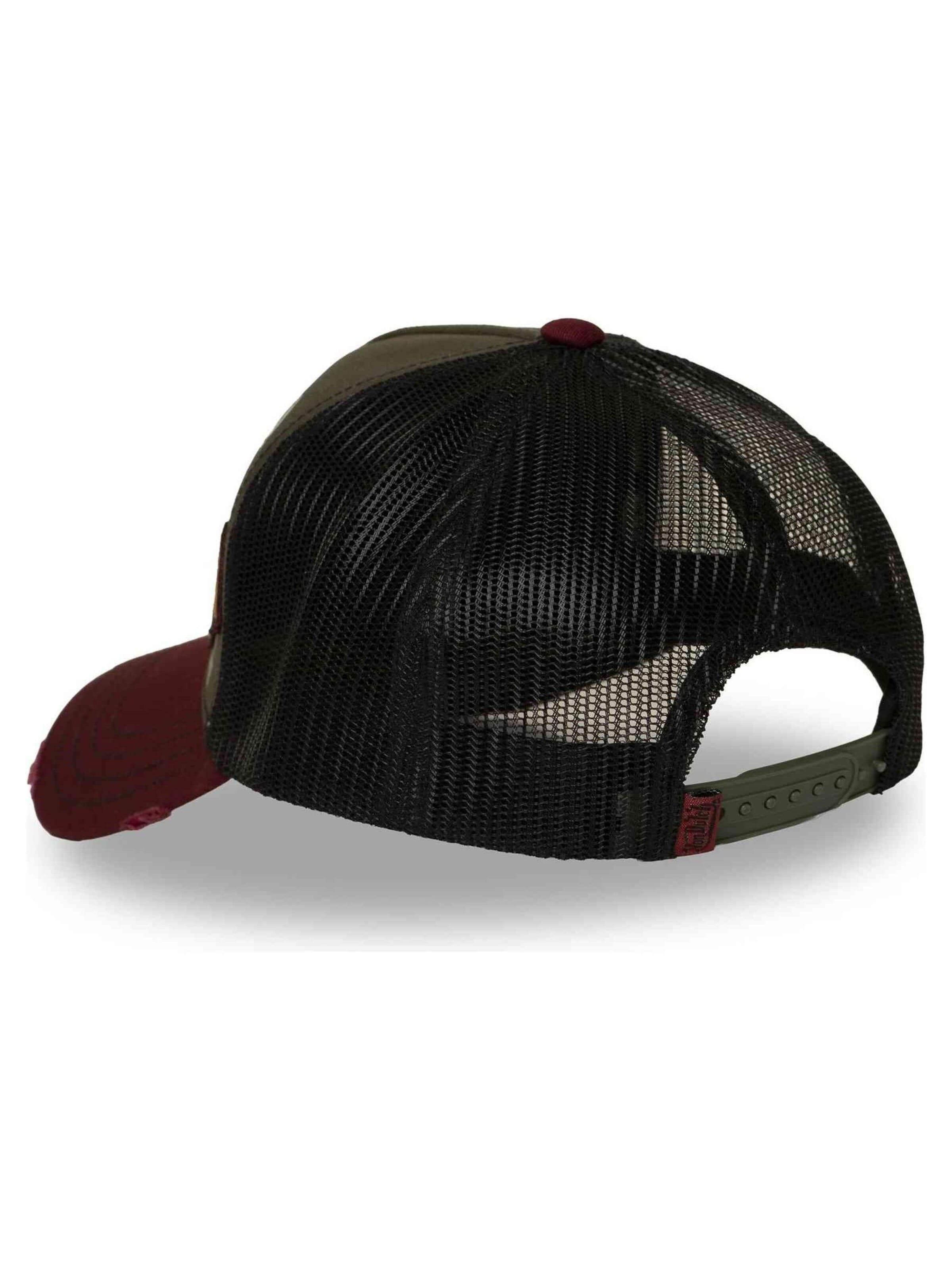 Von Dutch - Gorra 'Gorra von dutch verde patches 17 distressed trucker cap' en verde