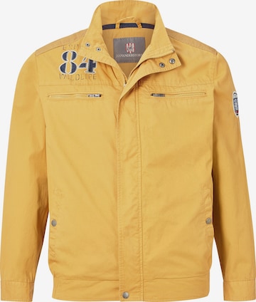 Jan Vanderstorm Between-Season Jacket 'Magne' in Yellow: front