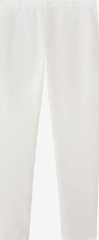 MANGO MAN Hose 'Oyster' in Weiß: Vorderseite