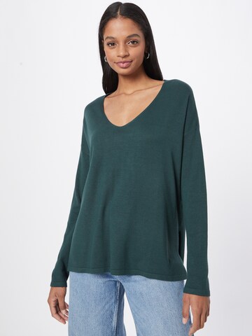 ABOUT YOU Sweater 'Nadja' in Green: front