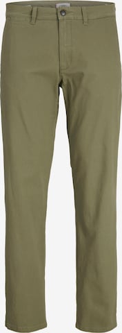 Loosefit Pantalon chino 'JREBKENNI' JJ Rebel en vert : devant