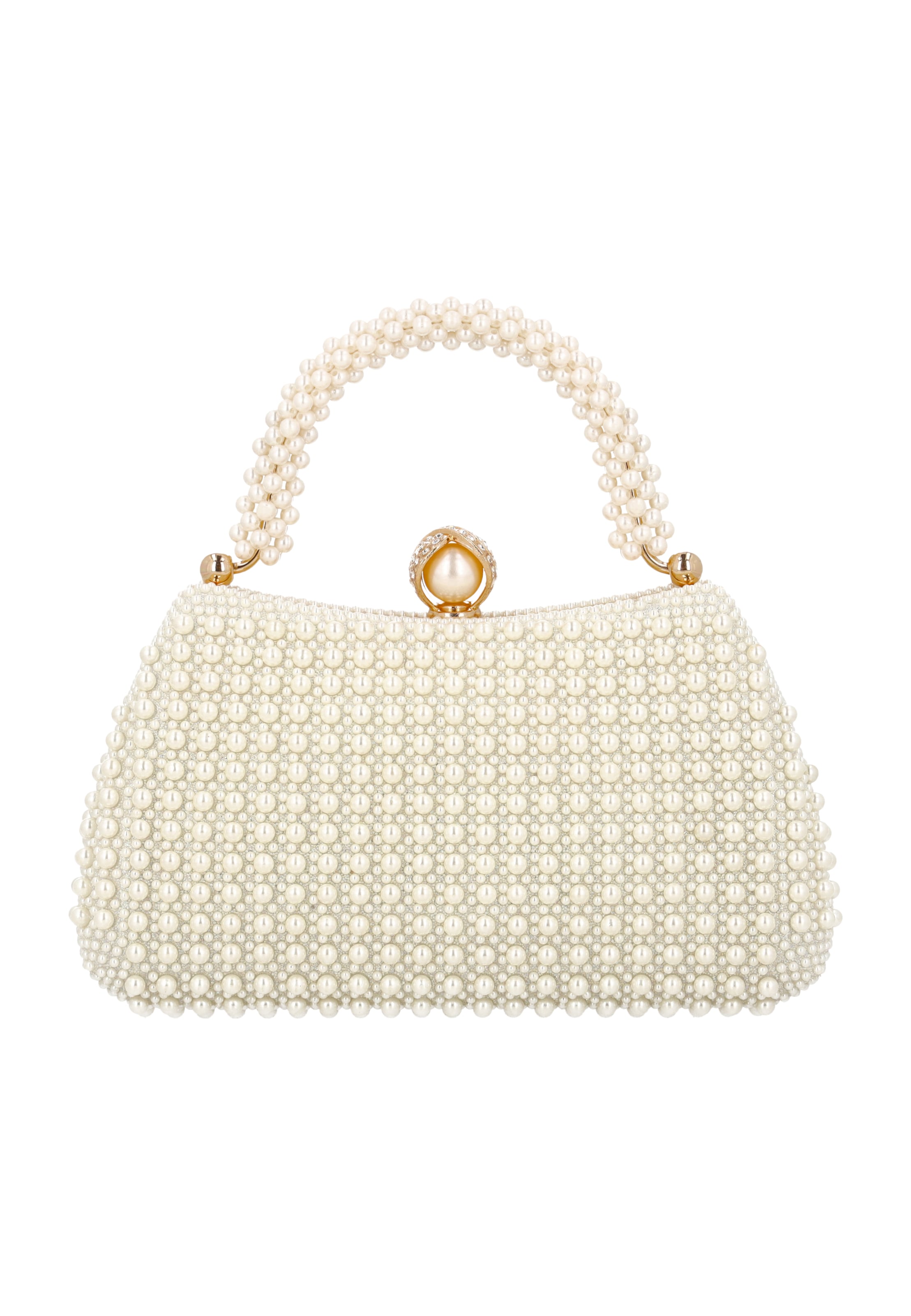 usha BLACK LABEL - Bolso de noche en beige: frente