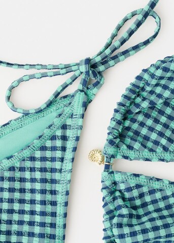 MANGO TEEN Triangle Bikini 'Bea' in Green