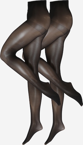 juoda ONLY Permatomos pėdkelnės 'ONLAsta': priekis