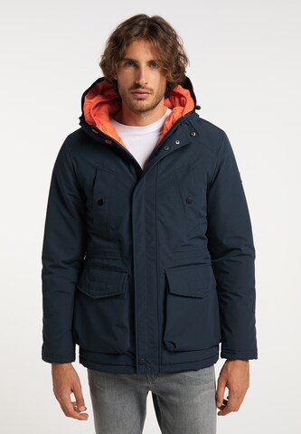 ALEKO Between-Seasons Parka in Blue: front