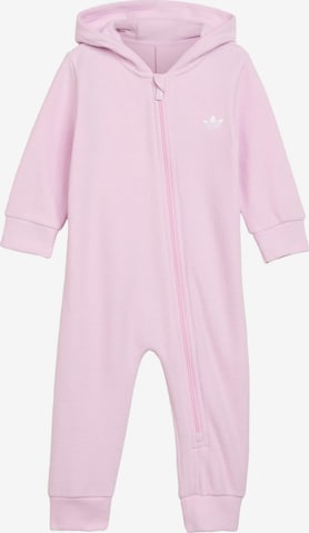 ADIDAS ORIGINALS - Mono en rosa: frente