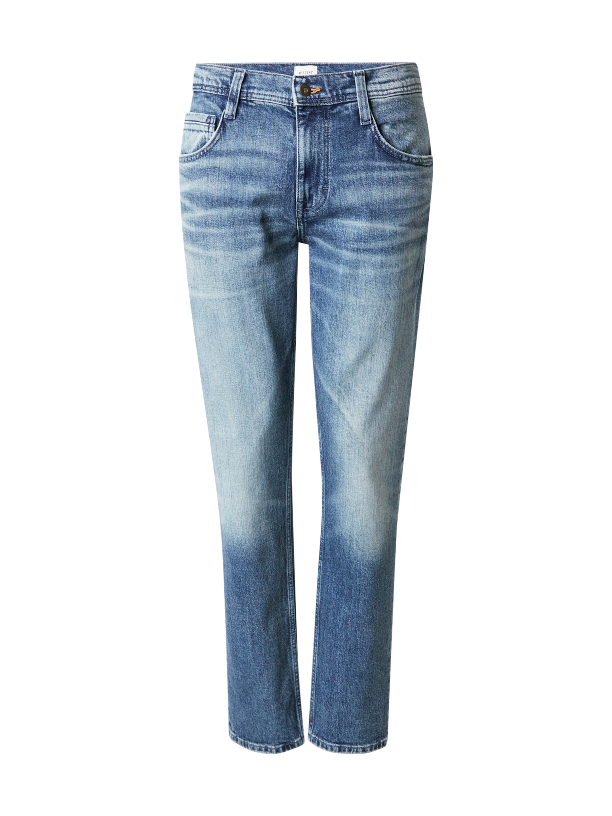 MUSTANG Normální Džíny 'Denver' – modrá: přední strana