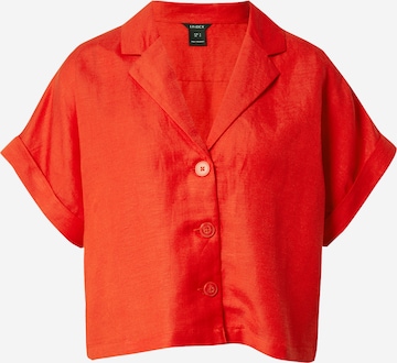 Camicia da donna 'Lillie' di Lindex in rosso: frontale