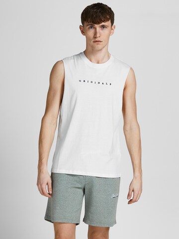 T-Shirt 'Copenhagen' JACK & JONES en blanc : devant