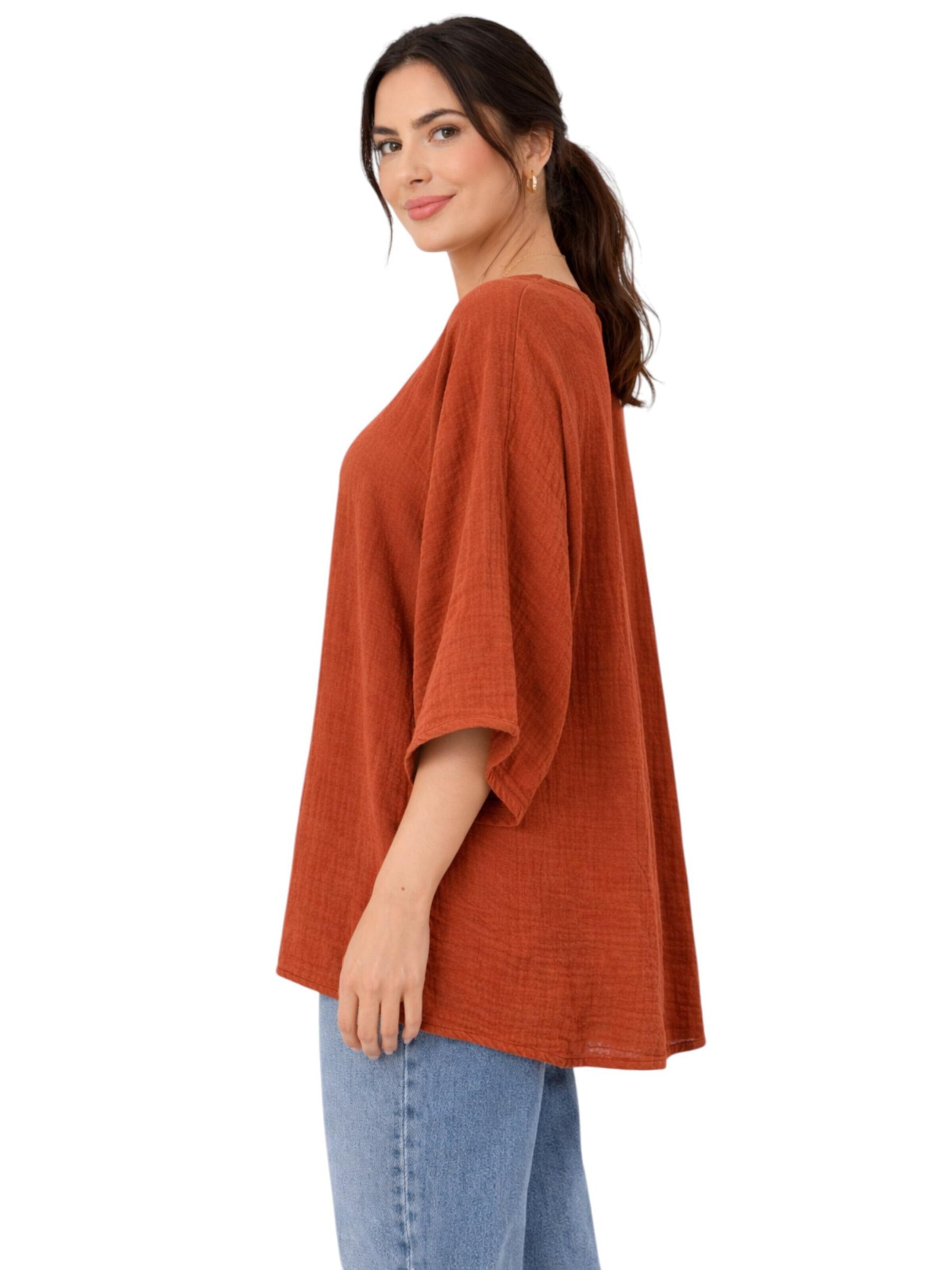WENOR - Blusa 'MUSALI' en rojo