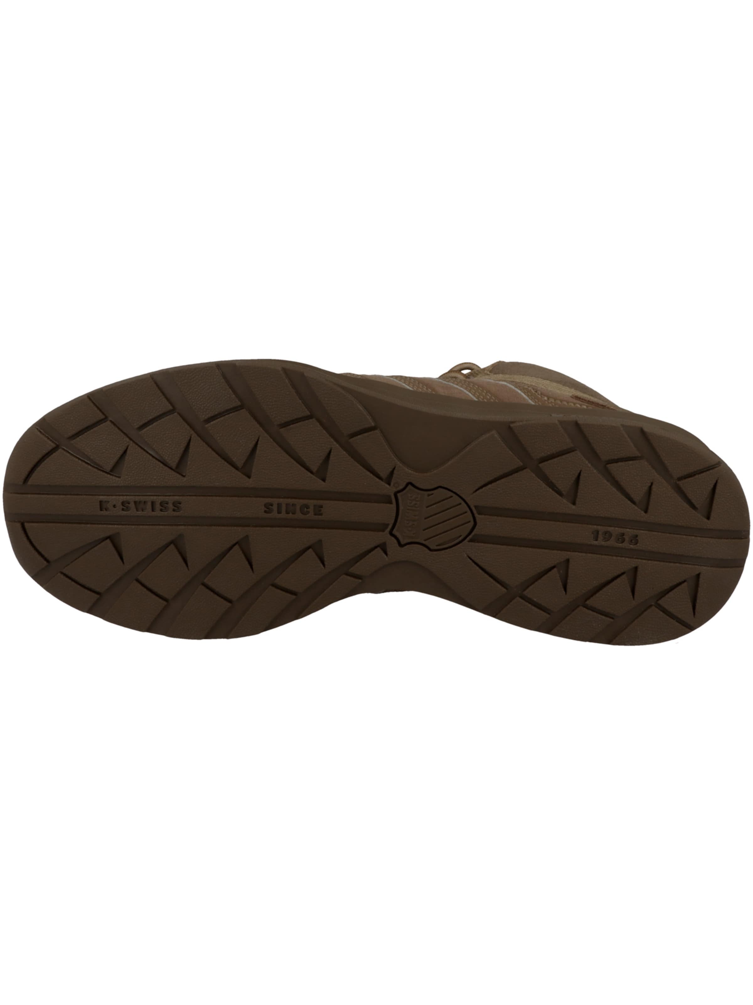 Sneaker alta 'Vista' di K-SWISS in marrone