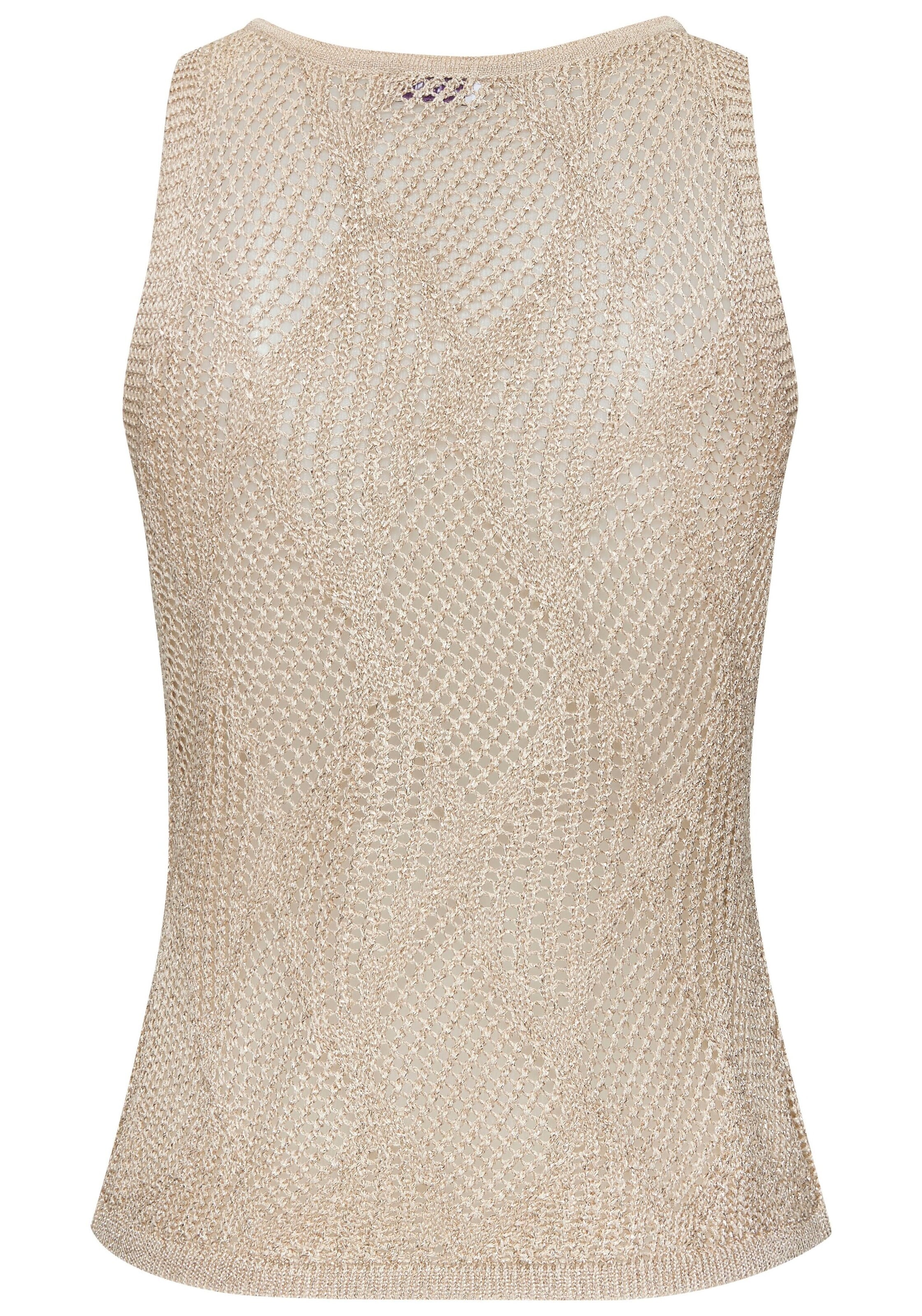 LASCANA Вязаный топ в Бежевый