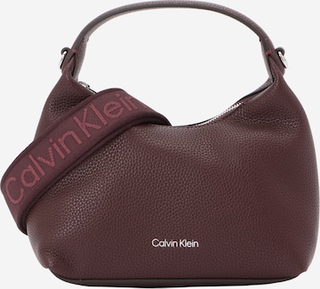 Calvin Klein Чанта за през рамо в червено: отпред