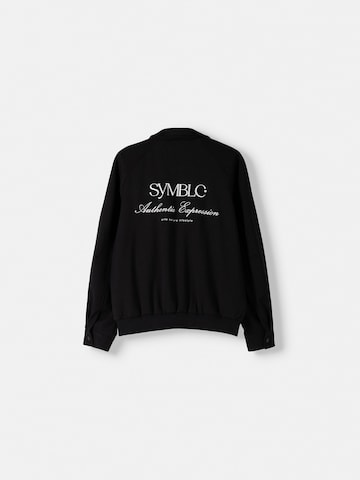 Bershka Between-season jacket in Black