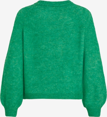 VILA Sweater 'JAMINA' in Green