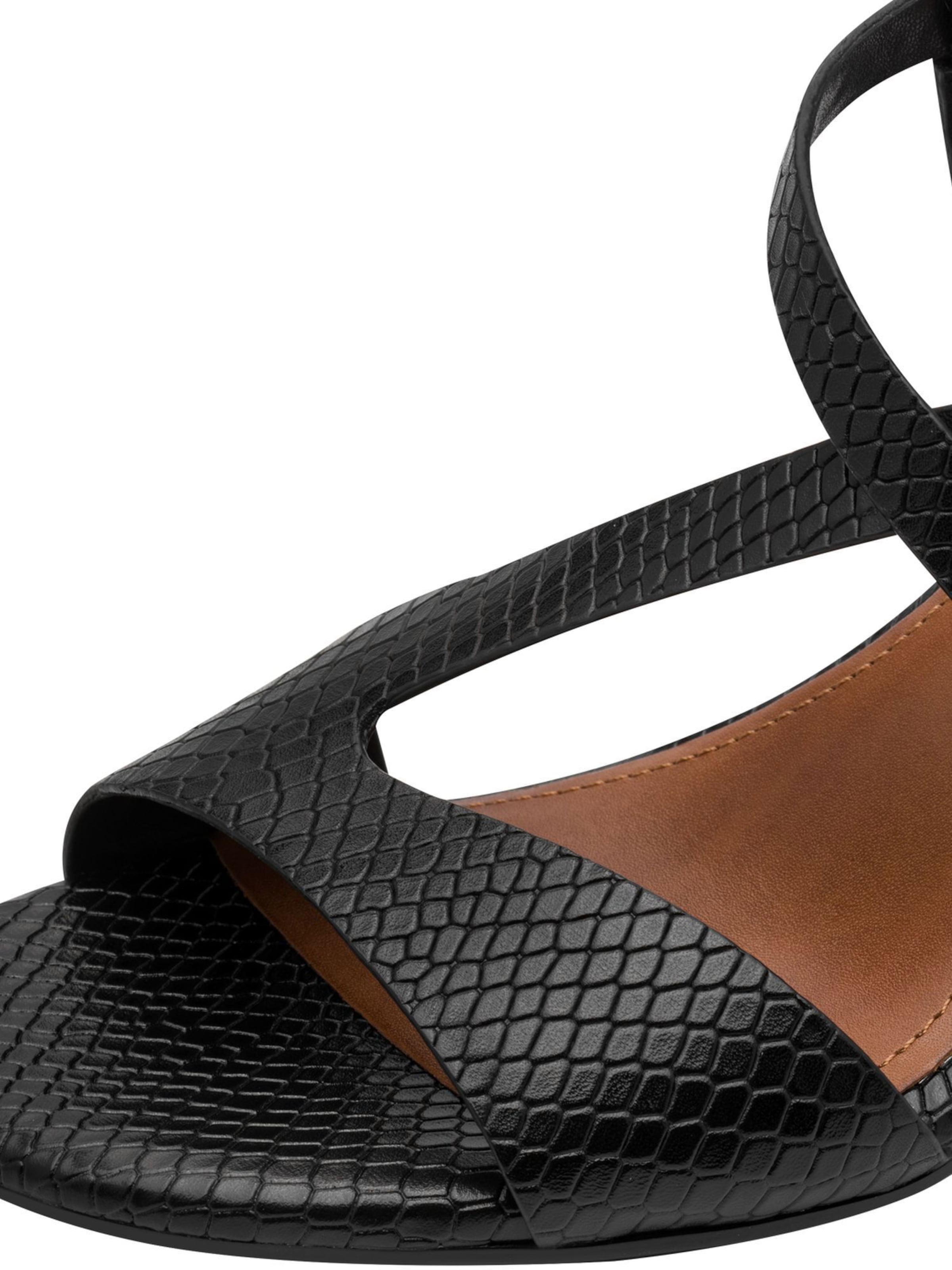 Sandales à lanières Tamaris en noir