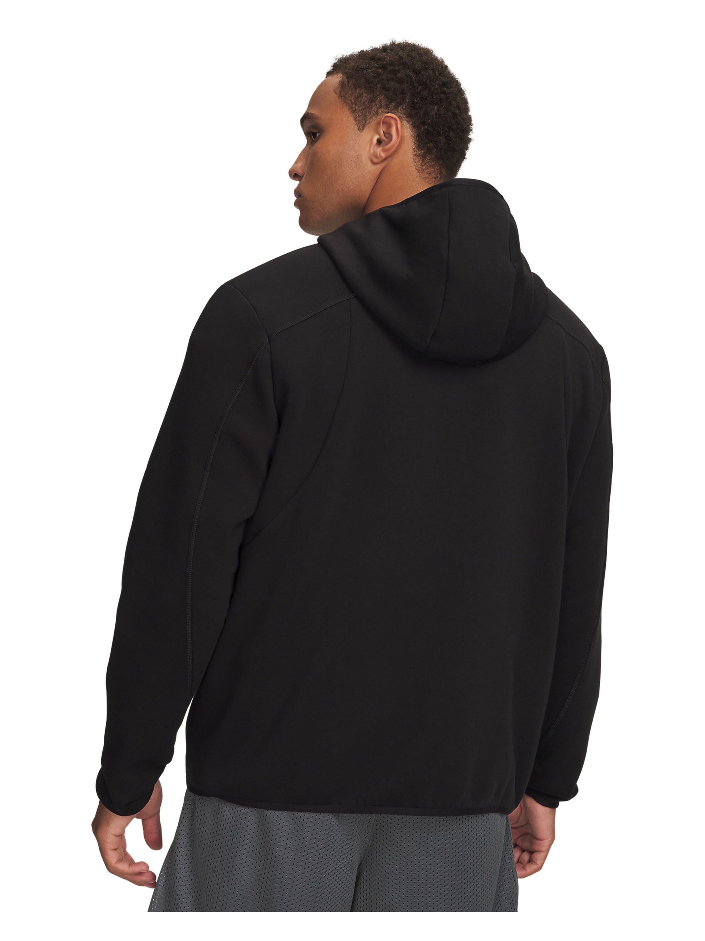UNDER ARMOUR Sportsweatvest in Zwart