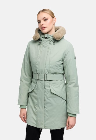 Cappotto invernale 'Calistaa 16' di MARIKOO in verde: frontale