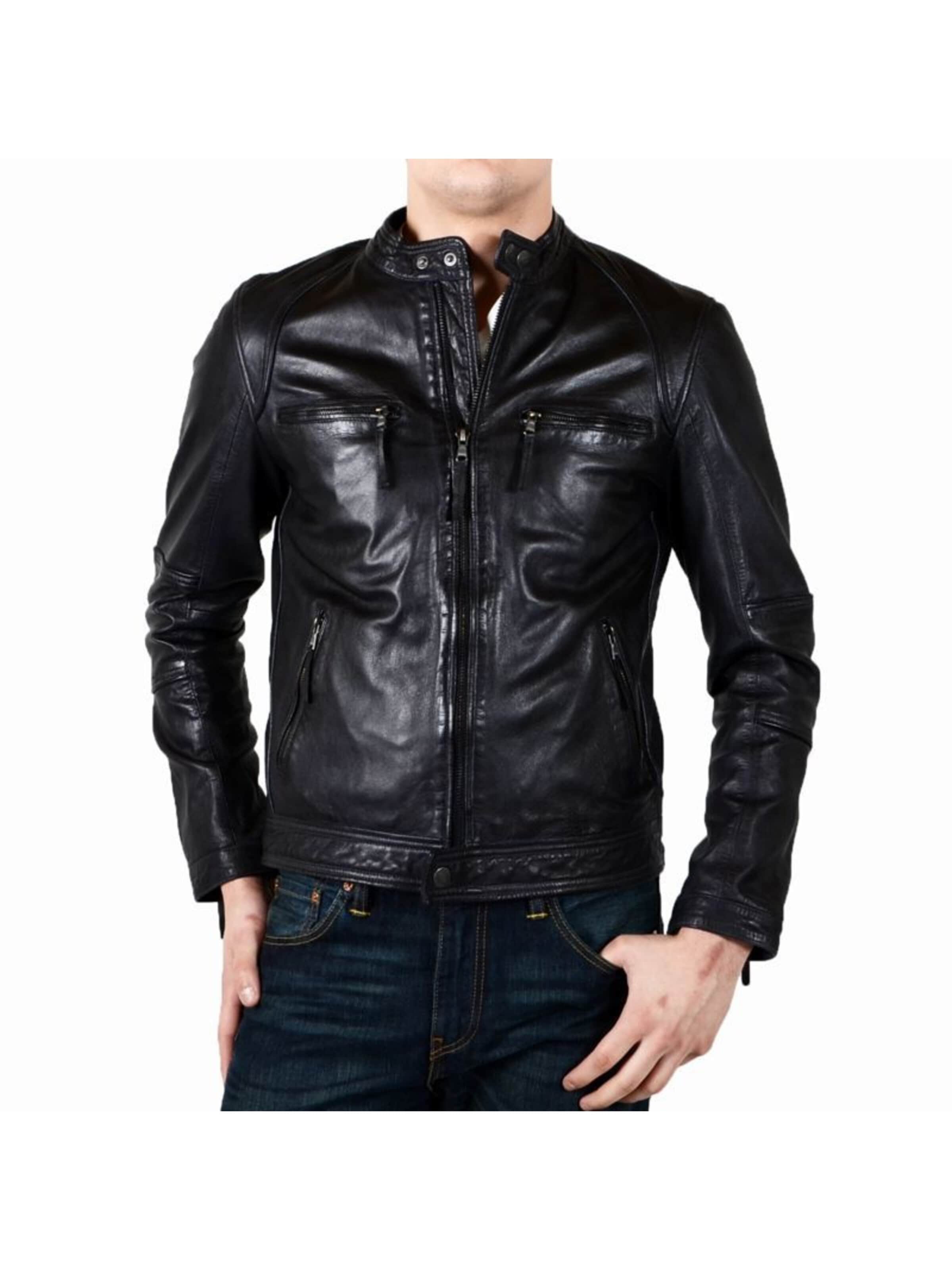 REDSKINS Übergangsjacke‌‌‌‌‌‌ in Schwarz: Vorderseite