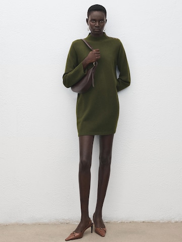 MANGOPletena haljina 'HARRY' - zelena boja