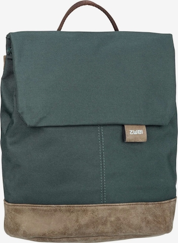 ZWEI Backpack 'Olli OR80' in Green: front