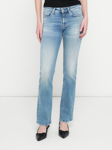 REPLAY Bootcut Jeans 'NEW LUZ' i blå: framsida