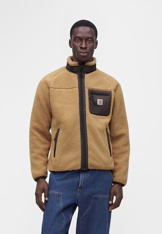 Carhartt WIP Поларено яке 'Prentis' в кафяво: отпред