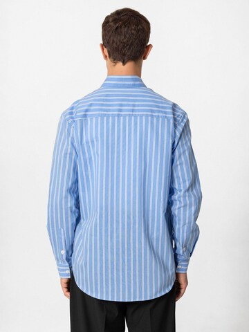 Coupe regular Chemise 'Mattia' Antioch en bleu