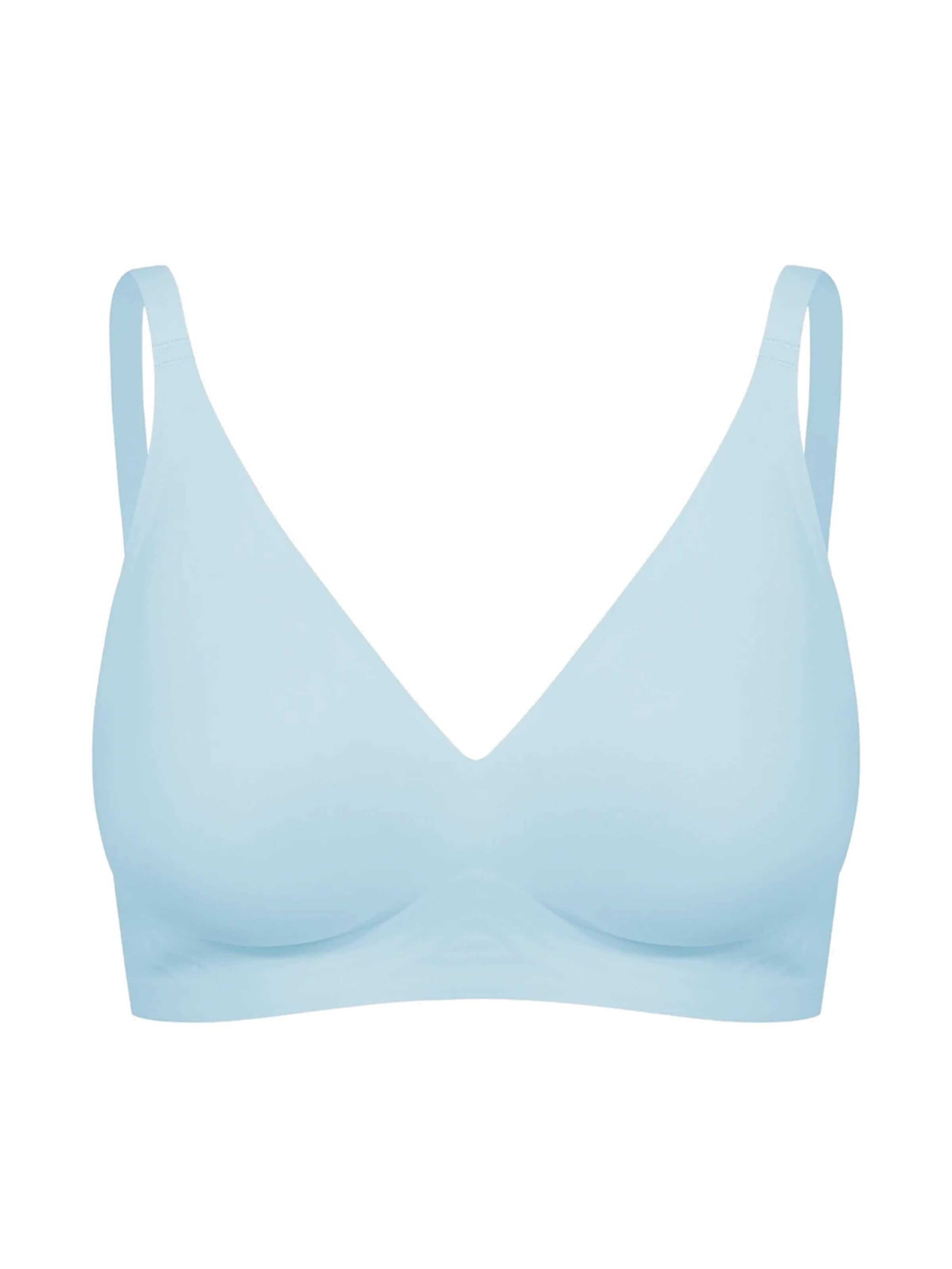 cfab (formerly creamy fabrics) - Sujetador 'Comfort Push-Up BH' en azul: frente