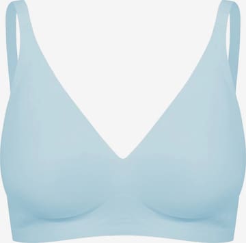 cfab (formerly creamy fabrics) - Sujetador 'Comfort Push-Up BH' en azul: frente