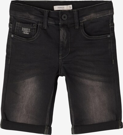 NAME IT Shorts 'Sofus' in black denim, Produktansicht