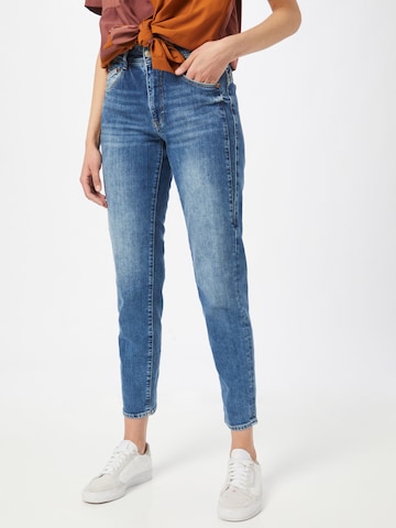 Herrlicher Slimfit Jeans 'Gila' in Blauw: voorkant