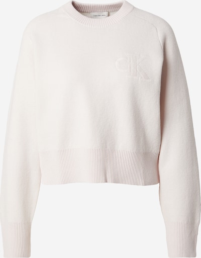 XS dydžio Megztinis iš Calvin Klein Jeans, spalva – šviesiai pilka, Prekių apžvalga
