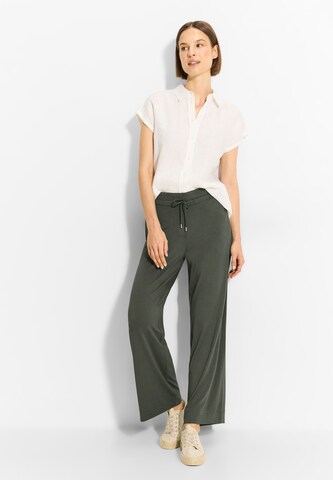 CECIL Loose fit Pants in Green
