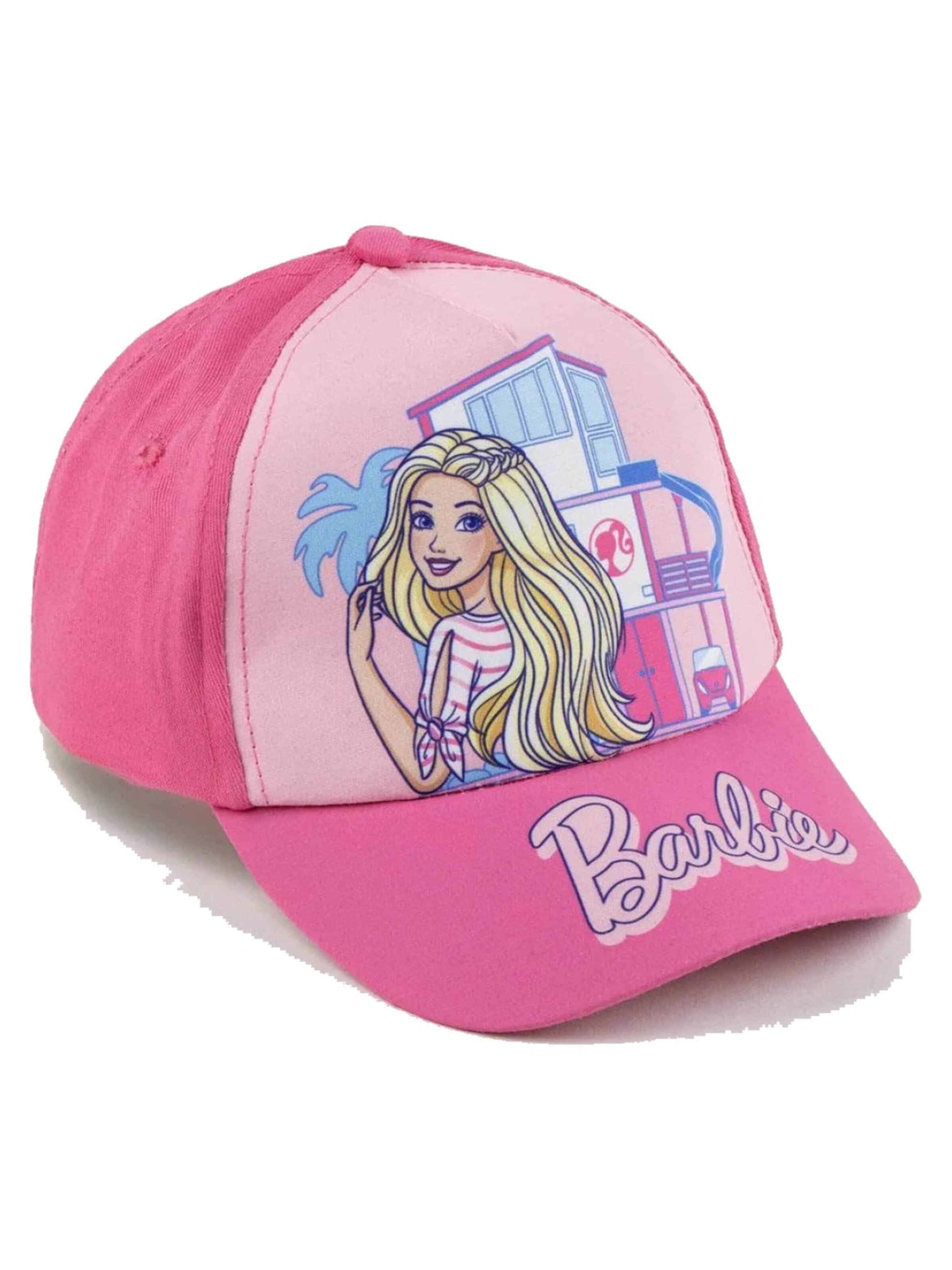 BARBIE Hoed 'Barbie Pet met Zonnebril Roze Verstelbare Kinderpet voor Meisjes Officieel' in Roze: voorkant