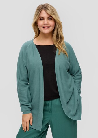 Cardigan s.Oliver en vert : devant