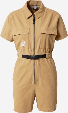 Santa Cruz Jumpsuit in Brown: front