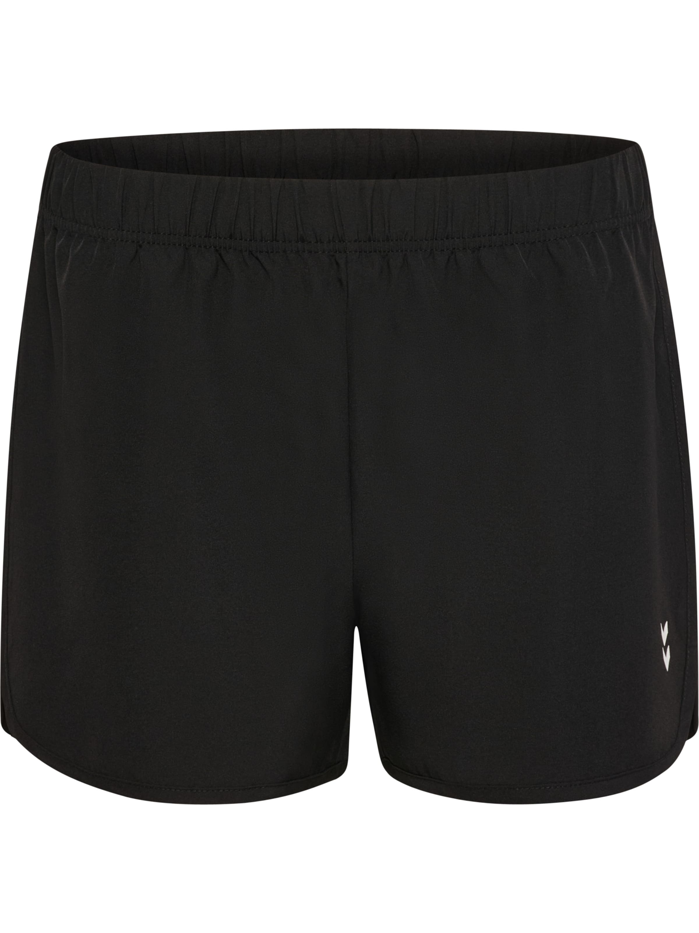 Hummel Regular Sportbroek in Zwart: voorkant