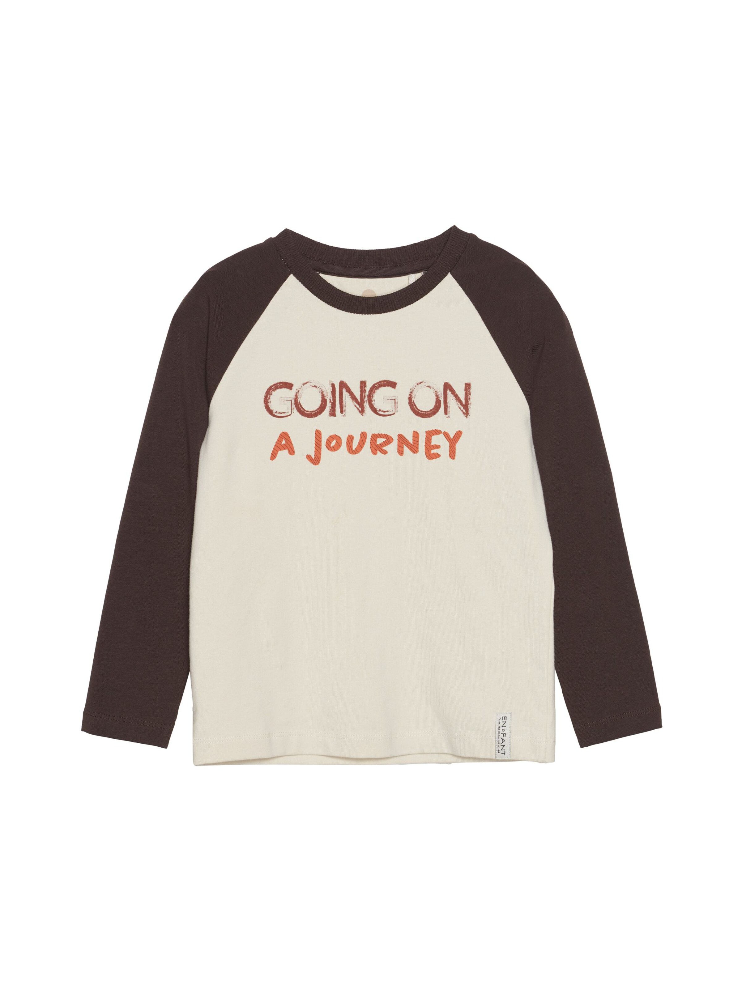 Maglietta di EN FANT in beige: frontale