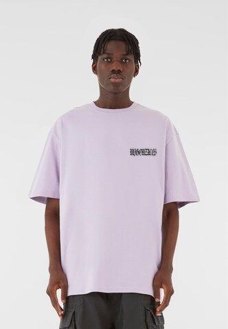 MJ Gonzales T- Shirt 'Fearless Flight' in Lila