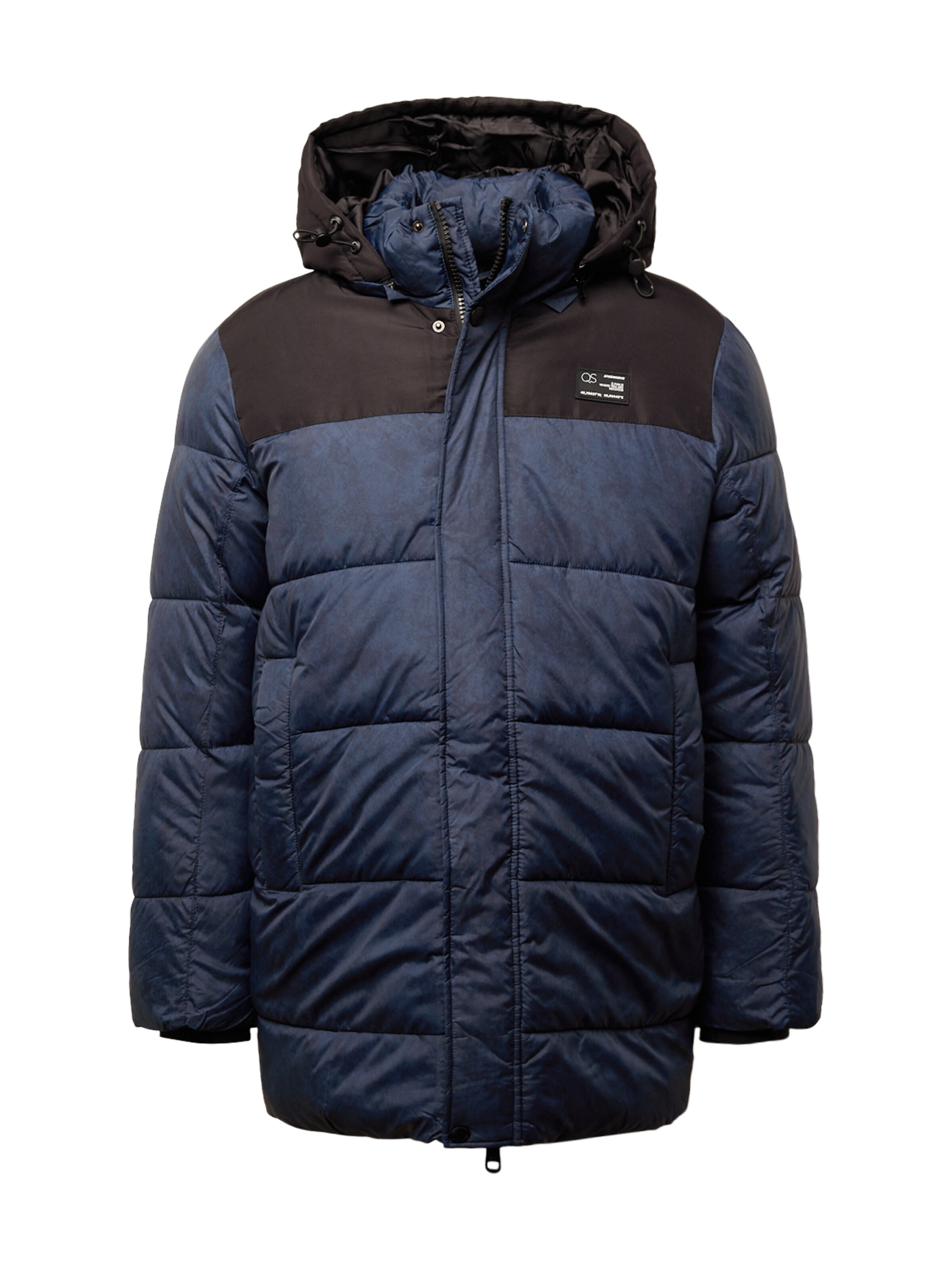 QS Jacke in Blau: Vorderseite