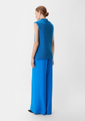 COMMA Sweter w kolorze niebieski: tył