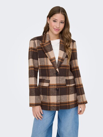 ONLY Blazer 'ONLIMMY' in Brown: front