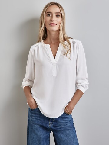 STREET ONE Blus i vit: framsida
