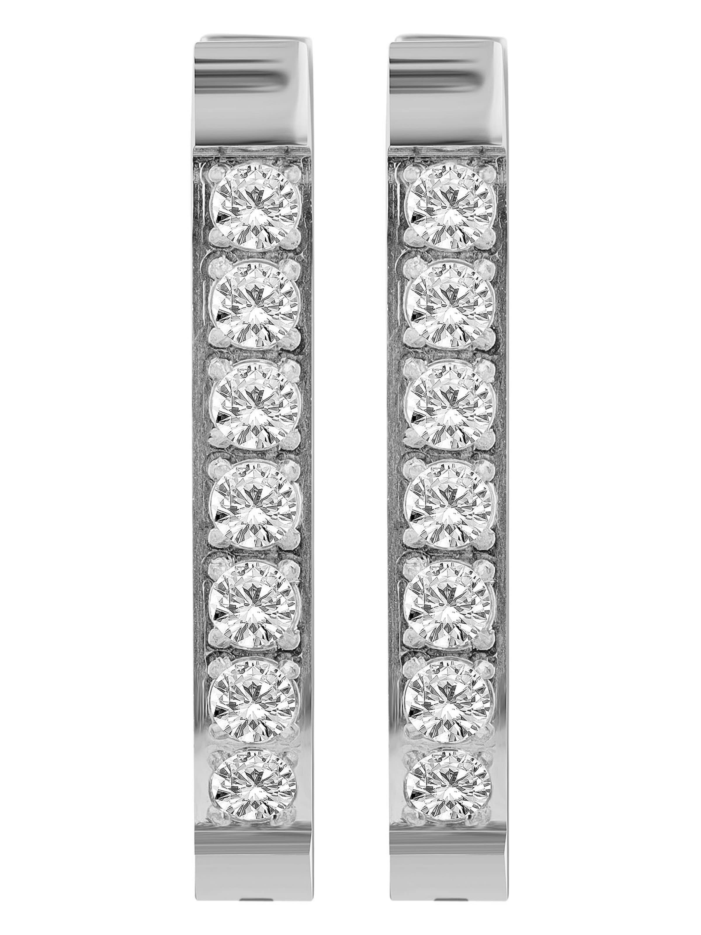 Akzent Earrings 'Zaria, langlebig' in Silver